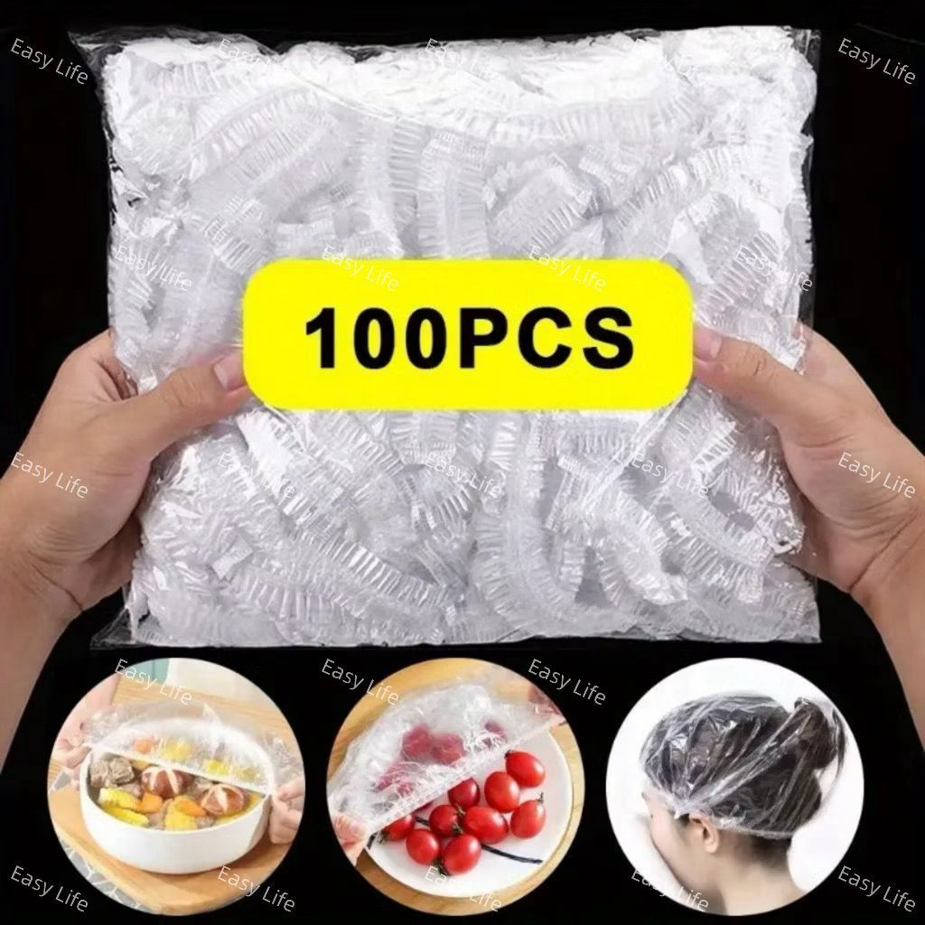 KIT 100/200/300 Tampas De Plástico Descartável P