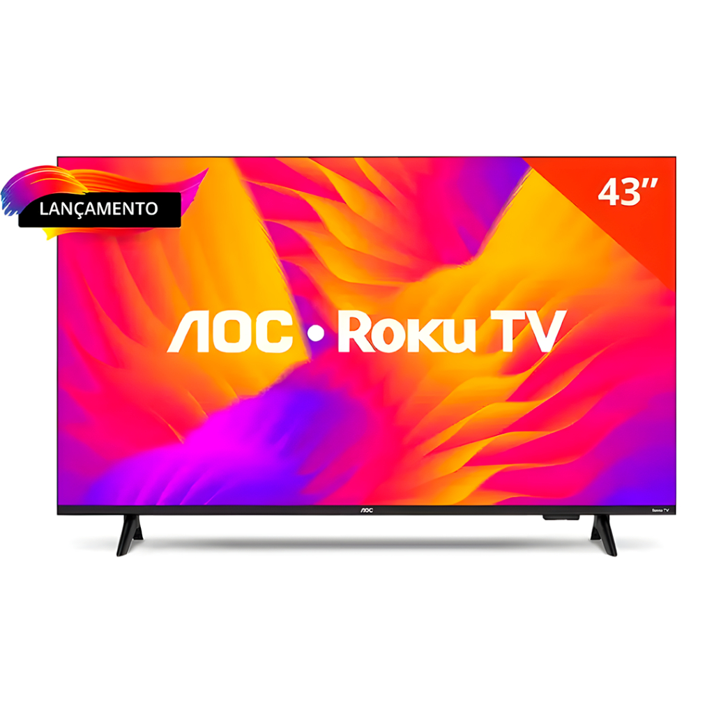 Smart TV AOC 43 43S5155/78G Full HD LED Wifi Roku 