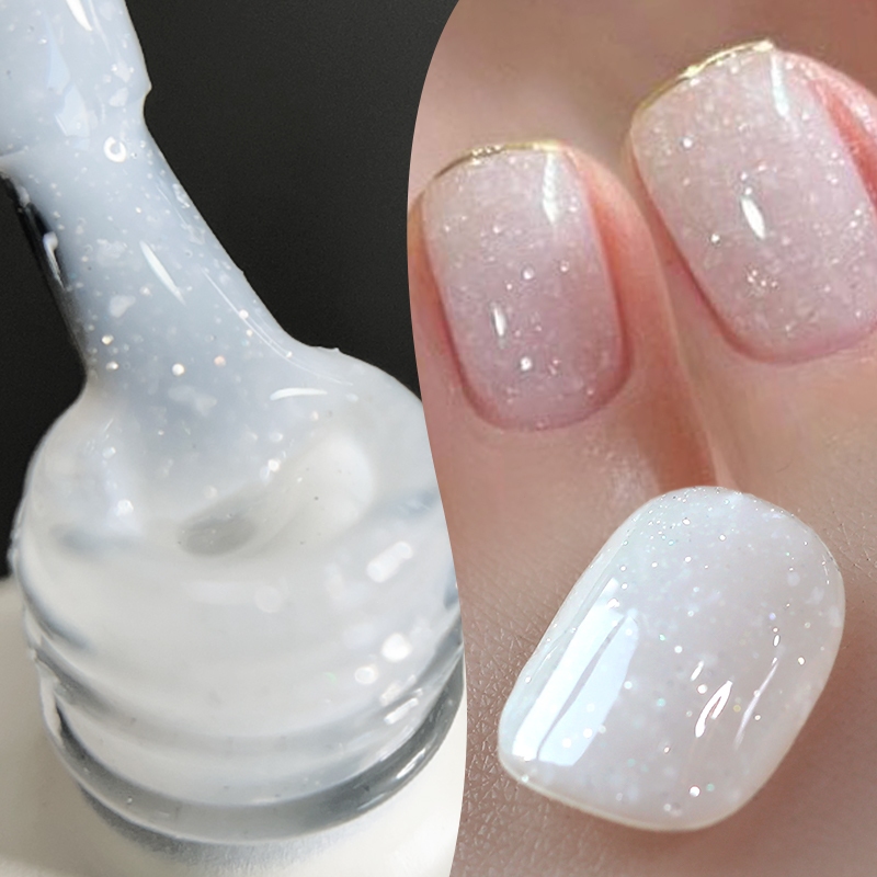 BORN PRETTY Floco De Neve Lantejoulas Gel Esmalte 