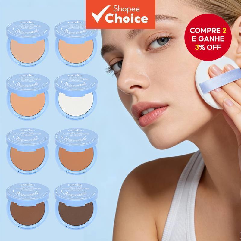 DAISIBO FACE POWDER  À prova dágua, Controle de 