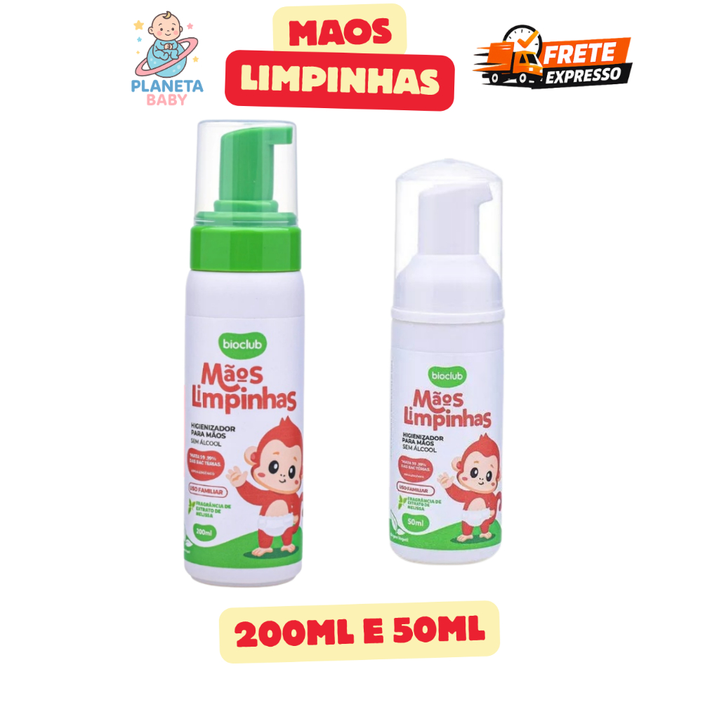 Kit Higienizador de Maos Bebe sem alcool – 2