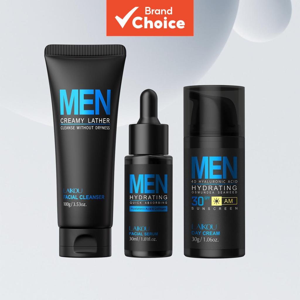 Conjunto de cuidados com a pele masculino LAIKON: 