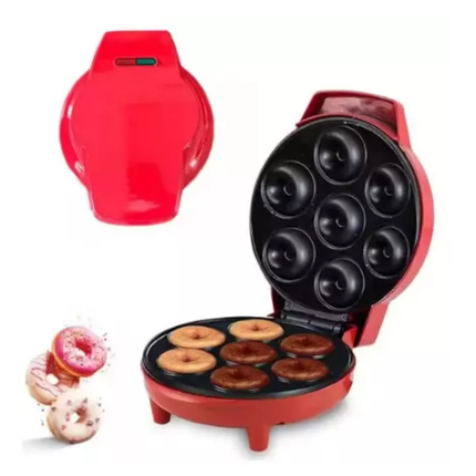 Mini Maquina De Donuts Café Da Manhã Capacidade