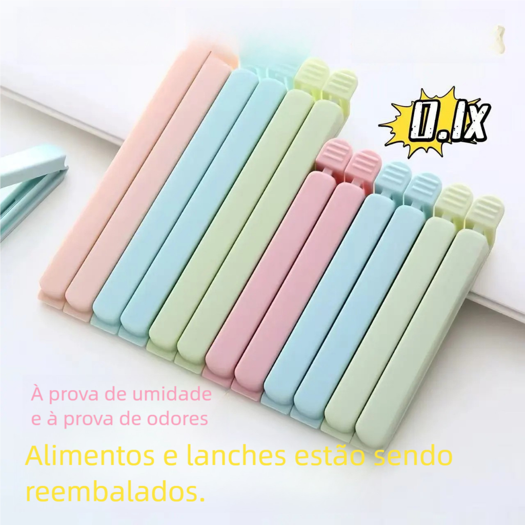 Conjunto Lacre Prendedores Pregador 12Uns 3 Tamanh