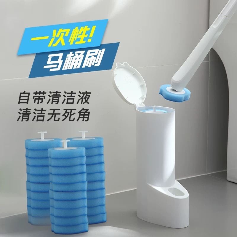 Escova descartável Para Vaso sanitário e Parede