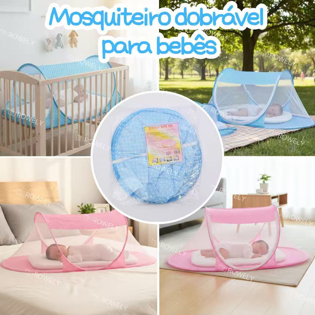 Mosquiteiro Bebê Dobrável – Proteção Tot