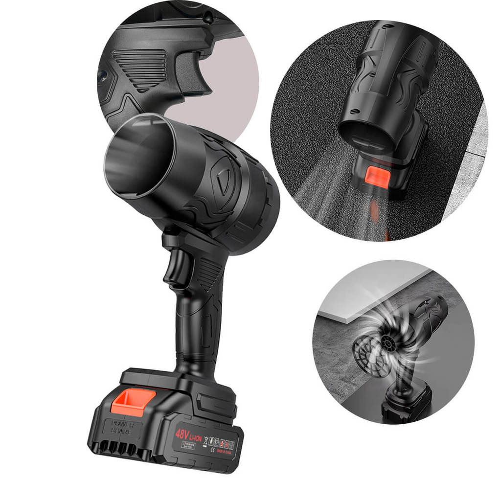 Soprador de Ar Turbo Folhas Portátil 35000PA Bate