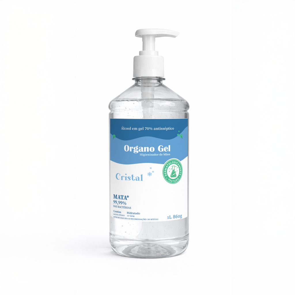Álcool em Gel 70% – 1L – Antisséptic