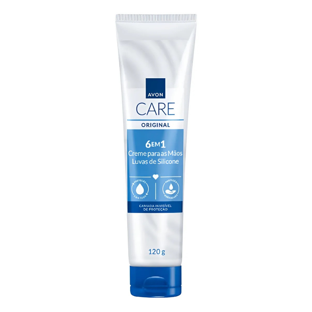 Creme para Mãos Avon Care Luvas de Silicone 6 em 