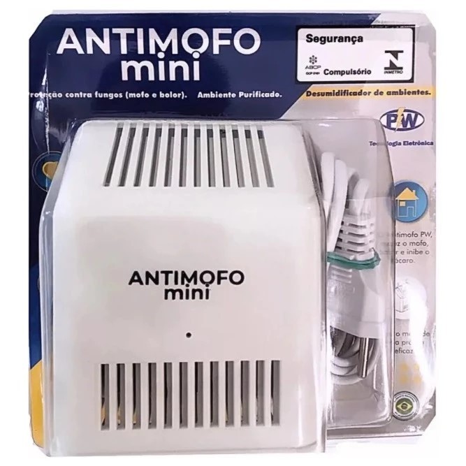 Antimofo Mini Desumidificador Closet Armario Ar Pu