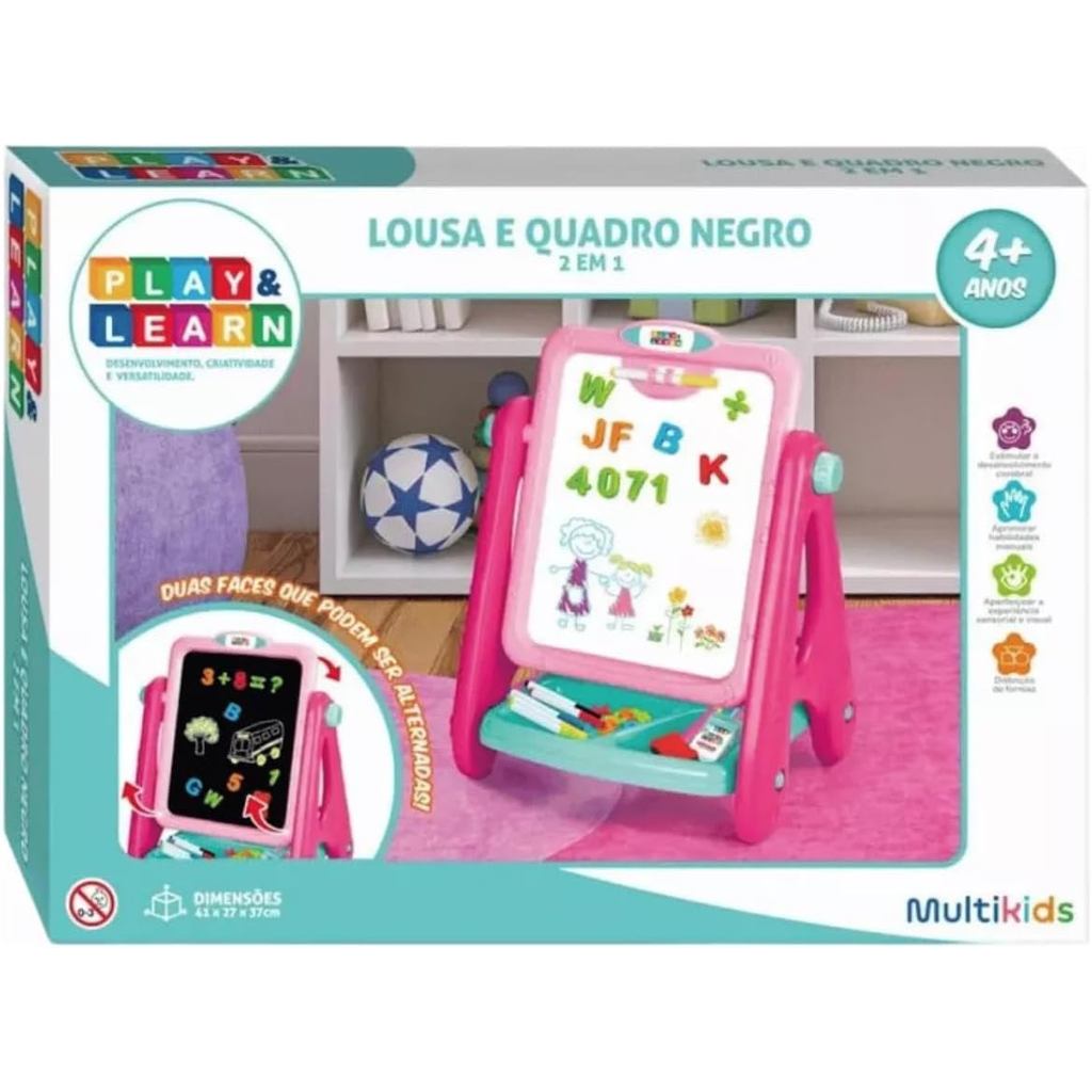 PLAY Eamp; LEARN – LOUSA MAGNÉTICA E QUADRO