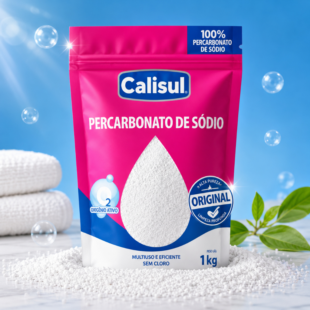 Calisul Percarbonato de Sódio 100% Puro Remove Ma