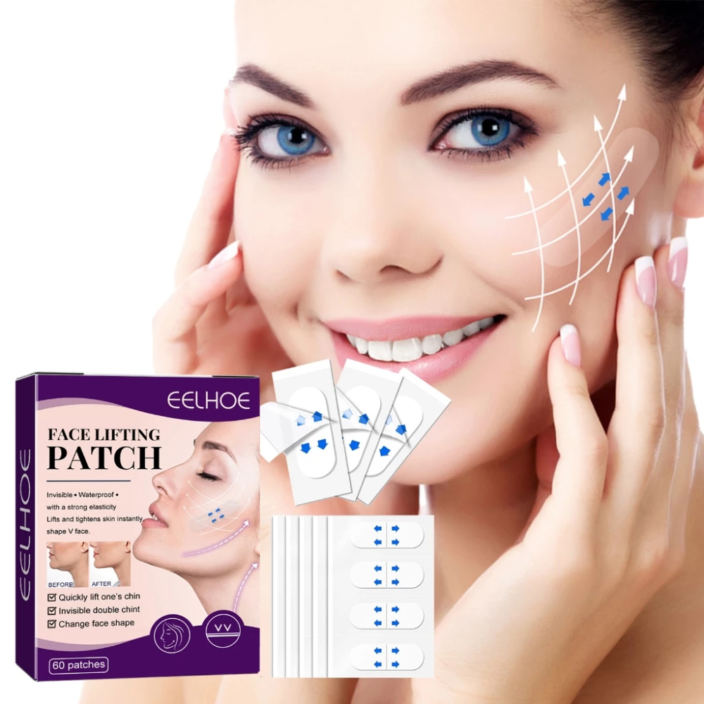 Adesivos Lifting Fita Invisível Facial Antirugas 