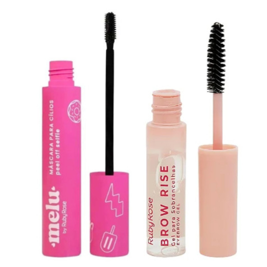 Kit Mascara De Cilios Melu Ruby Rose Rimel + Brow 