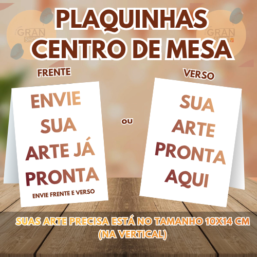 Centro de Mesa Agradecimento Para Eventos, Festas,