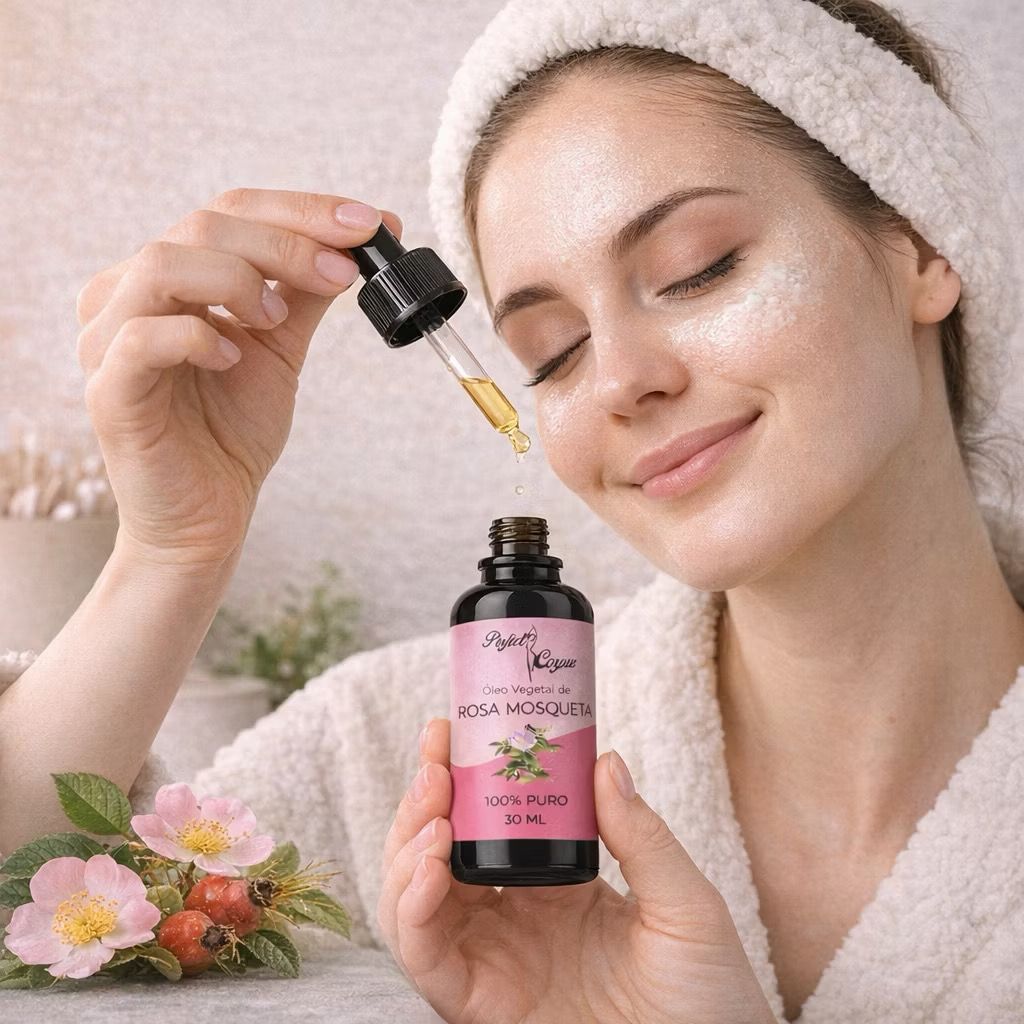Óleo Vegetal De Rosa Mosqueta 100% Puro Natural P