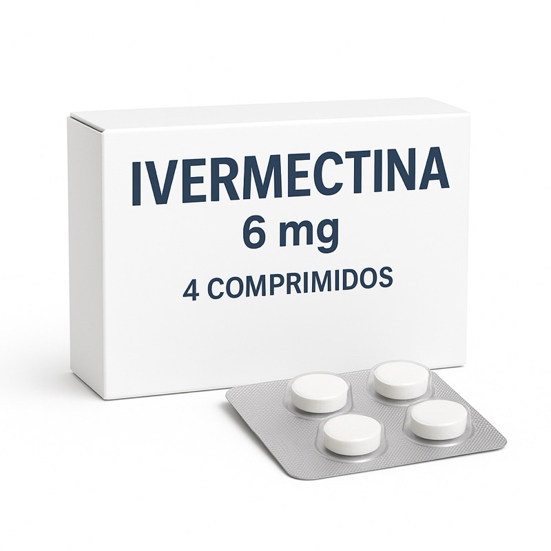 Ivermectina 6mg Com 4 Comprimidos Uso Oral Origina