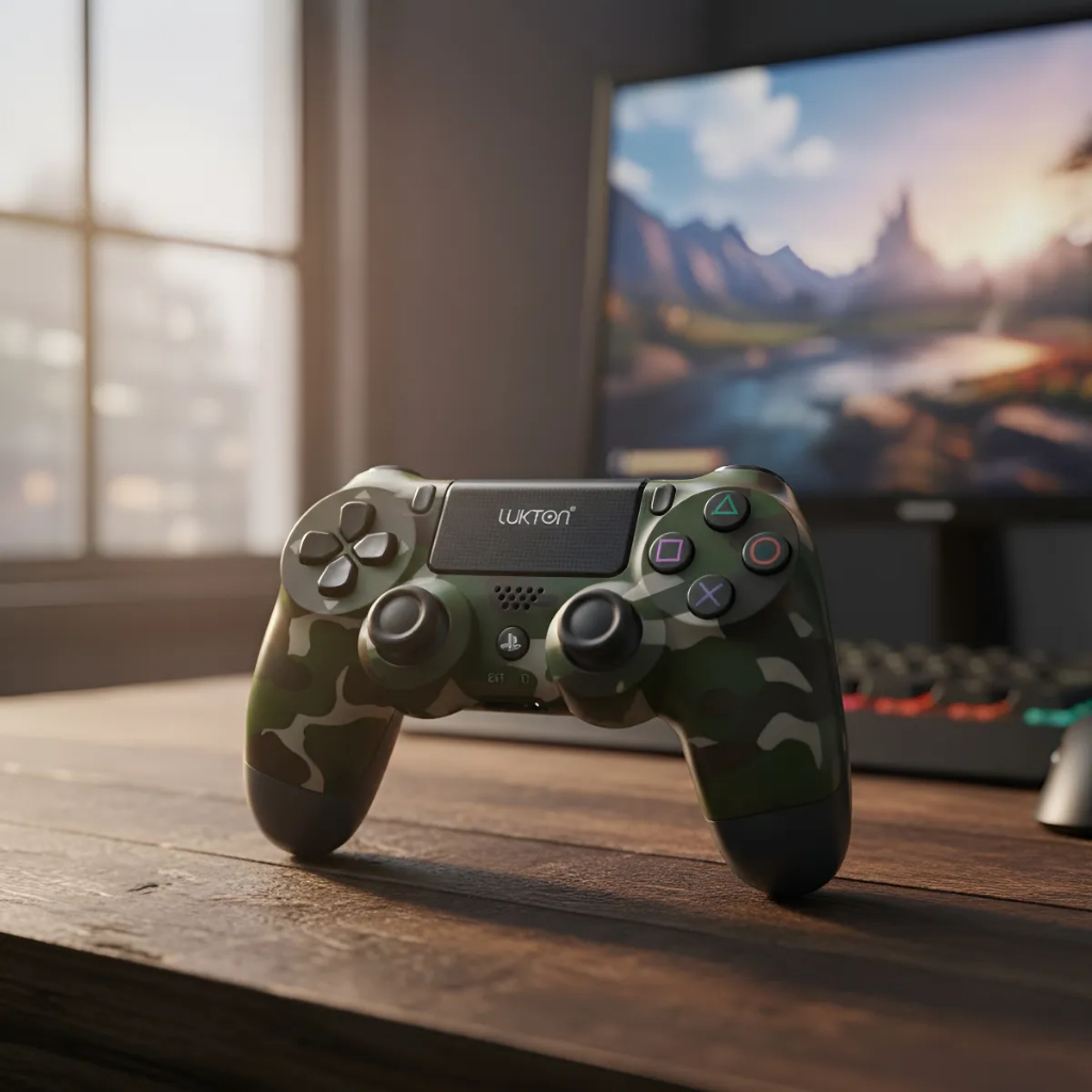Controle PS4 Sem Fio Bluetooth Várias Cores Compa