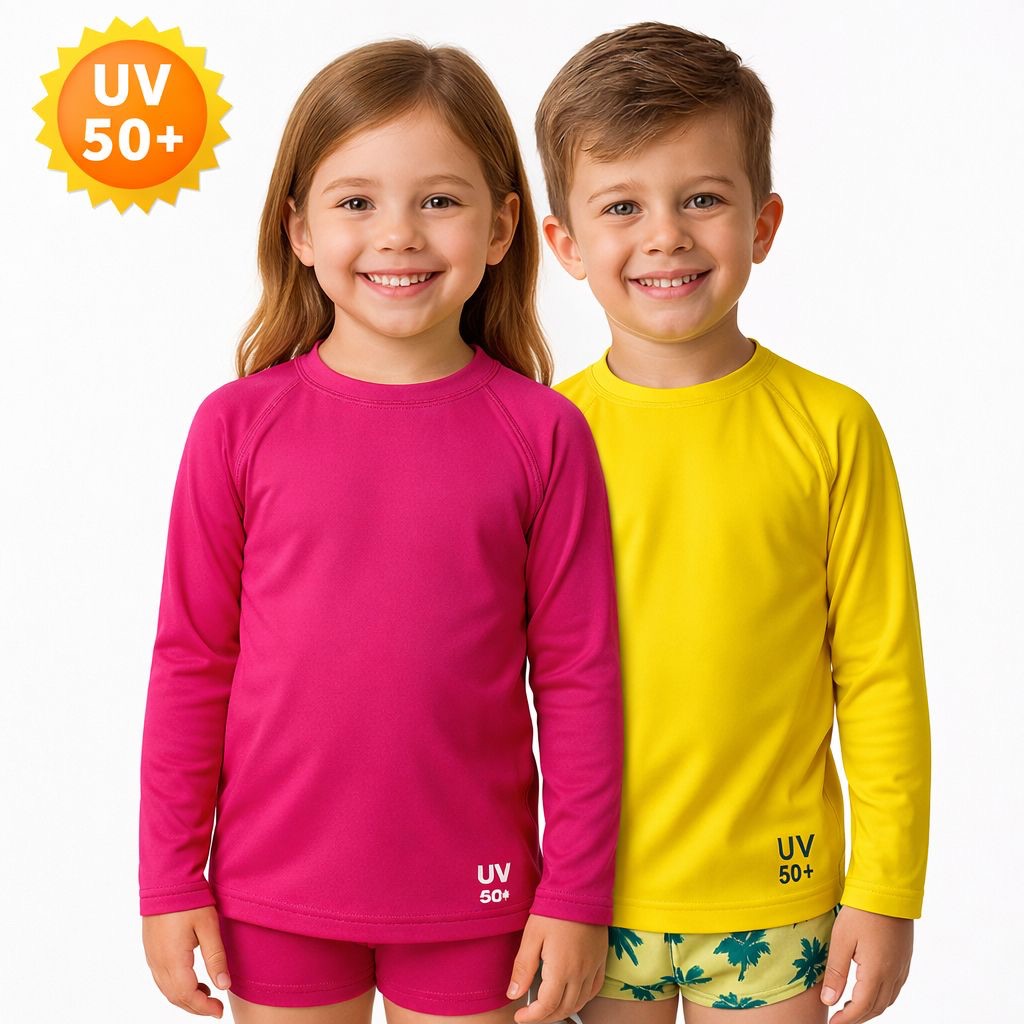 CAMISA PROTEÇÃO SOLAR INFANTIL Uv 50+ Menino Me