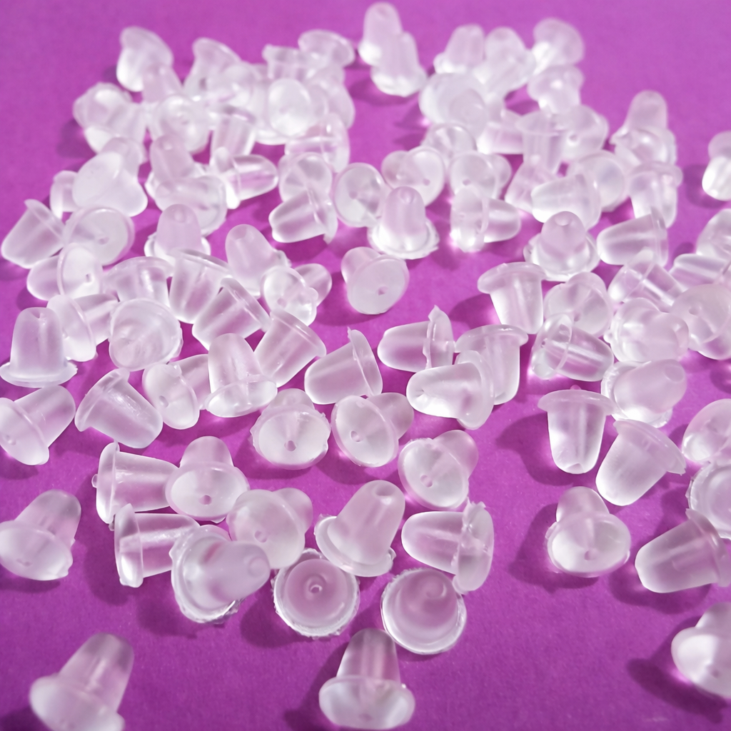 200 à 1000 Tarrachas De Silicone Para Brincos