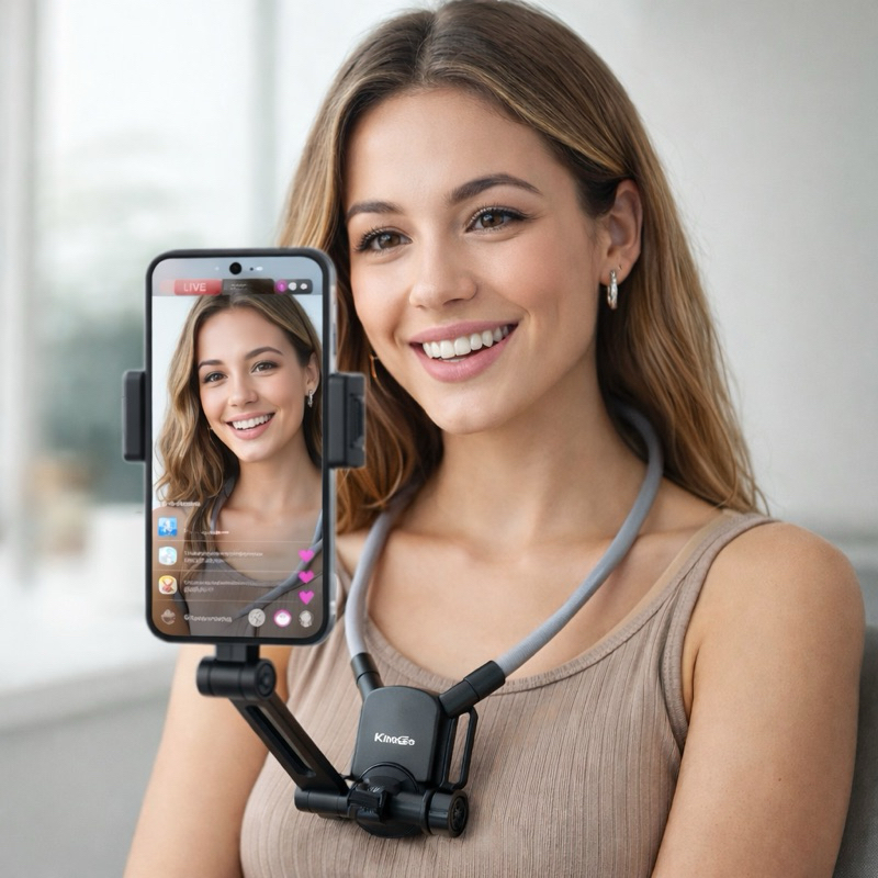 Suporte de Celular de Pescoço Gravação em 1. Pe