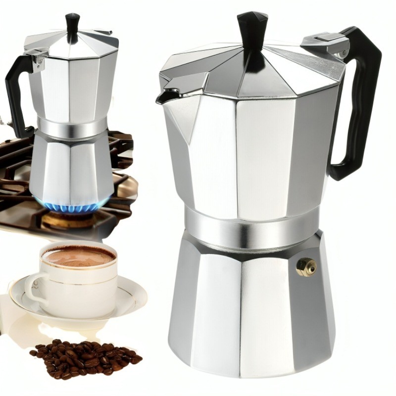 3, 6,9 Cafeteira Italiana Moka Alumínio Café Pur
