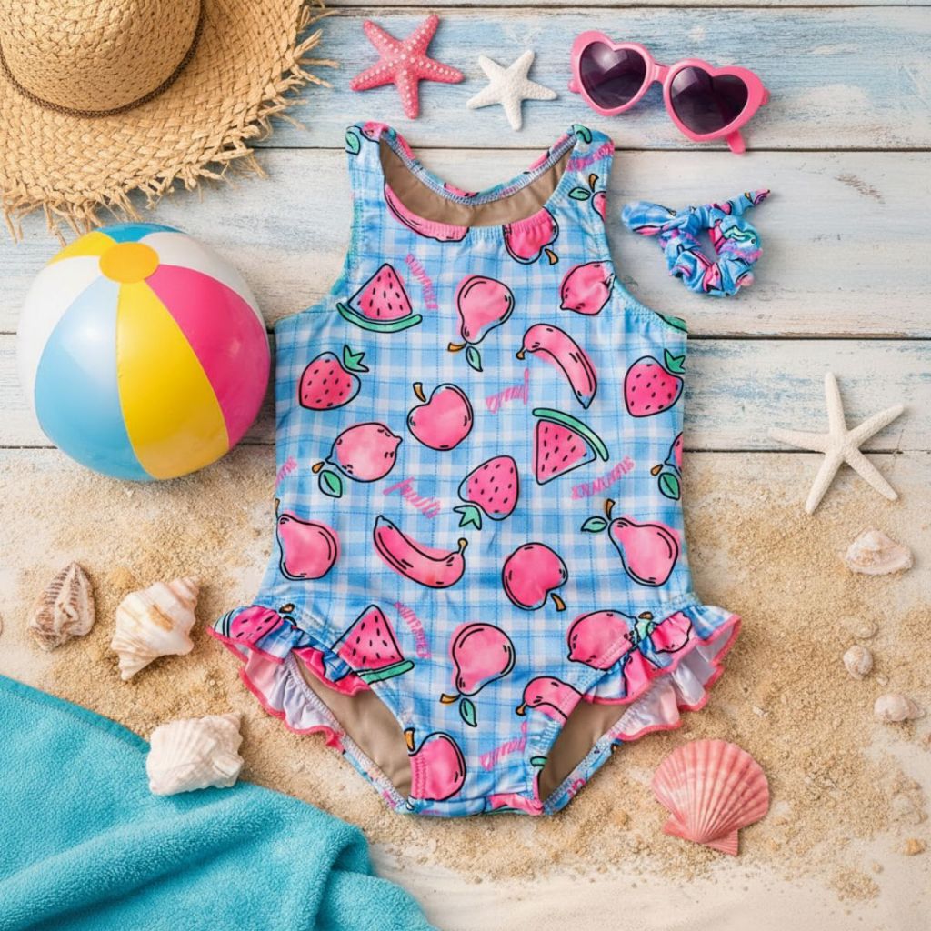 Maiô Biquini Menina Infantil Bebe + Xuxinha Prote