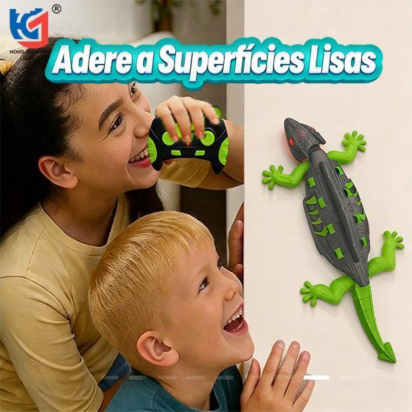Brinquedo Lagarto Controle Remoto Sobe na Parede R