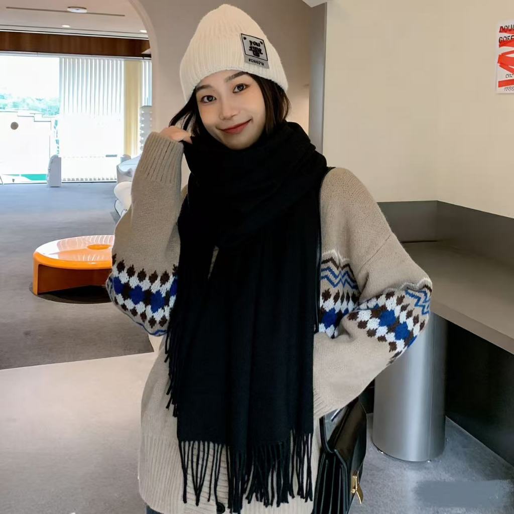 Cachecol Inverno Lenço Pashmina Xale Echarpe GROS