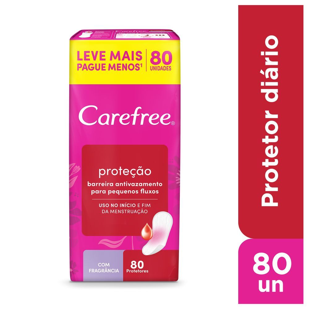 Protetor Diário Carefree Proteção com Perfume 8