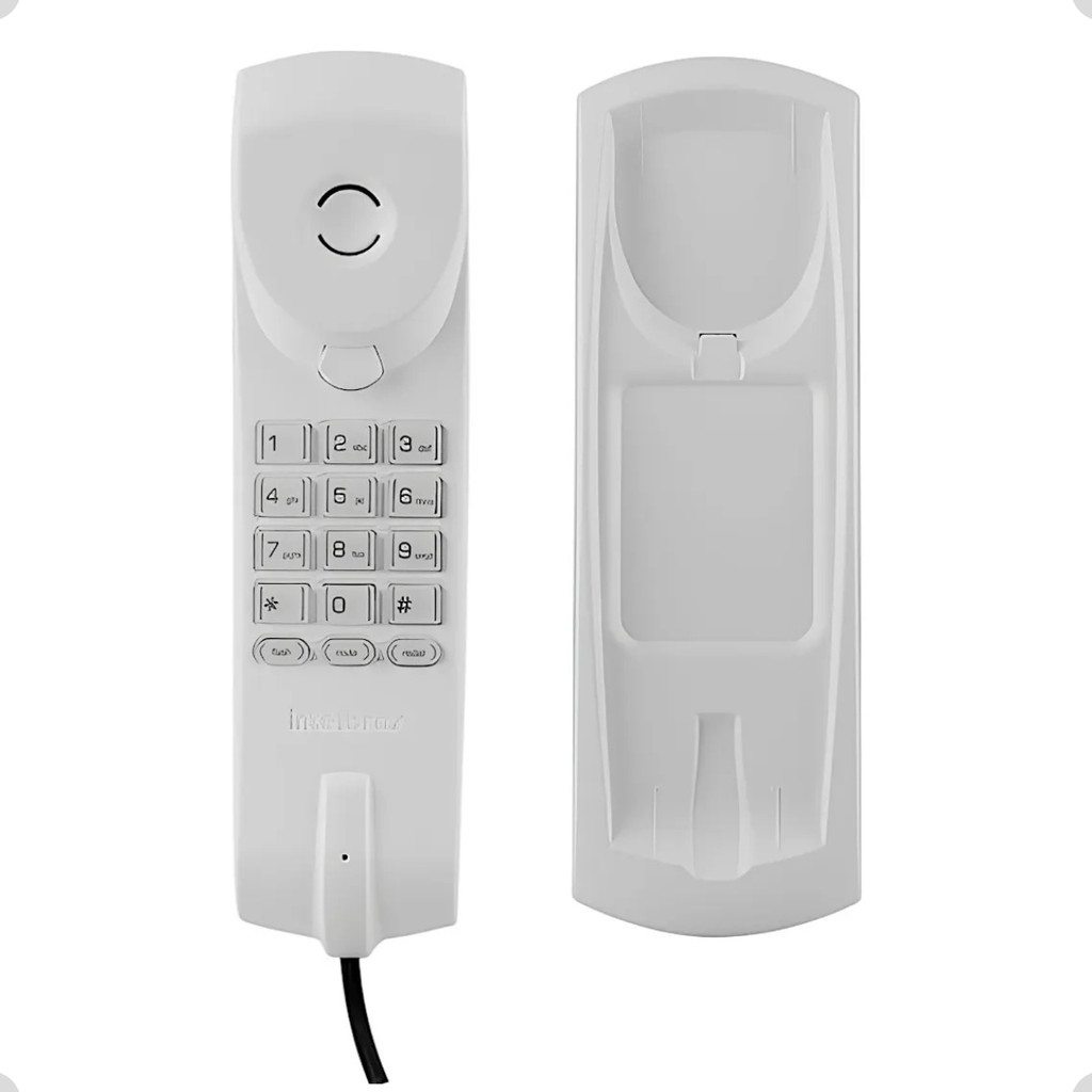 Telefone Intelbras TC20 Gôndola Cinza Ártico Mes