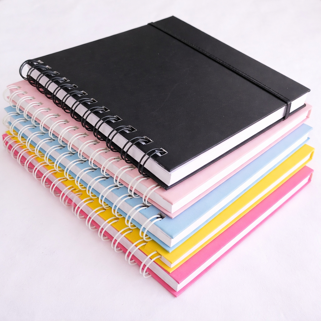 Sketchbook A5 15x21cm | Capa Dura Wire-o | Papel 9