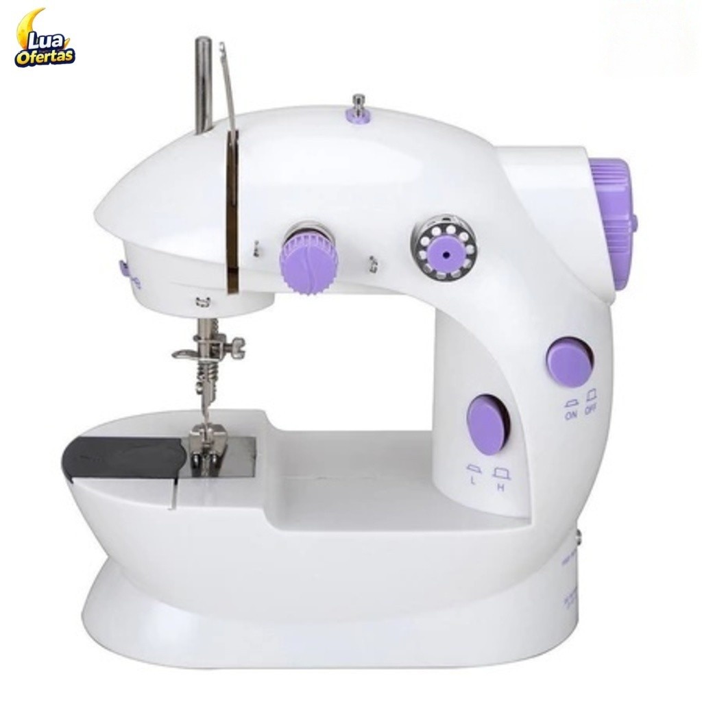 Máquina de Costura Portátil Elétrica em Miniatu