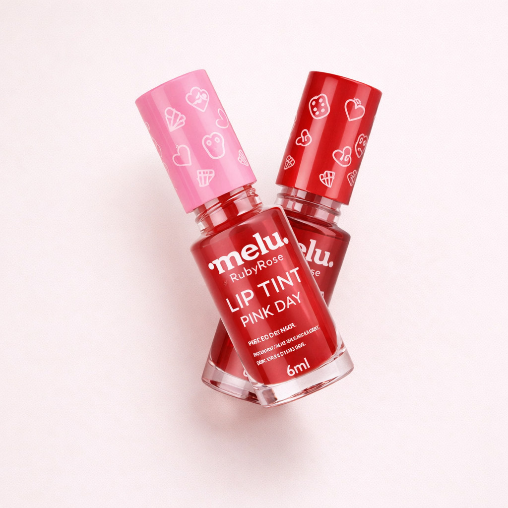 Lip Tint Melu Ruby Rose D-pantenol E Longa Duraç�