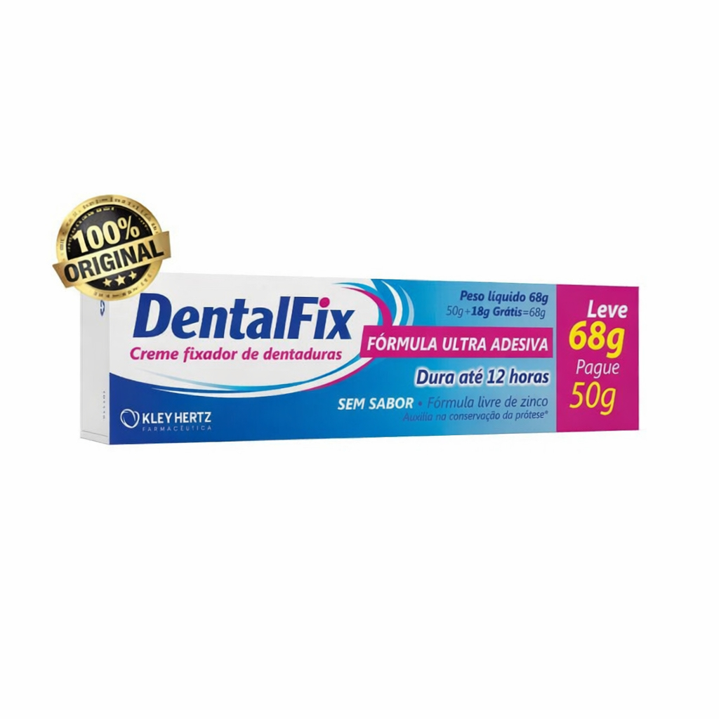 Dentalfix Adesivo Ultra-Adesivo, 12 Horas de Fixa�