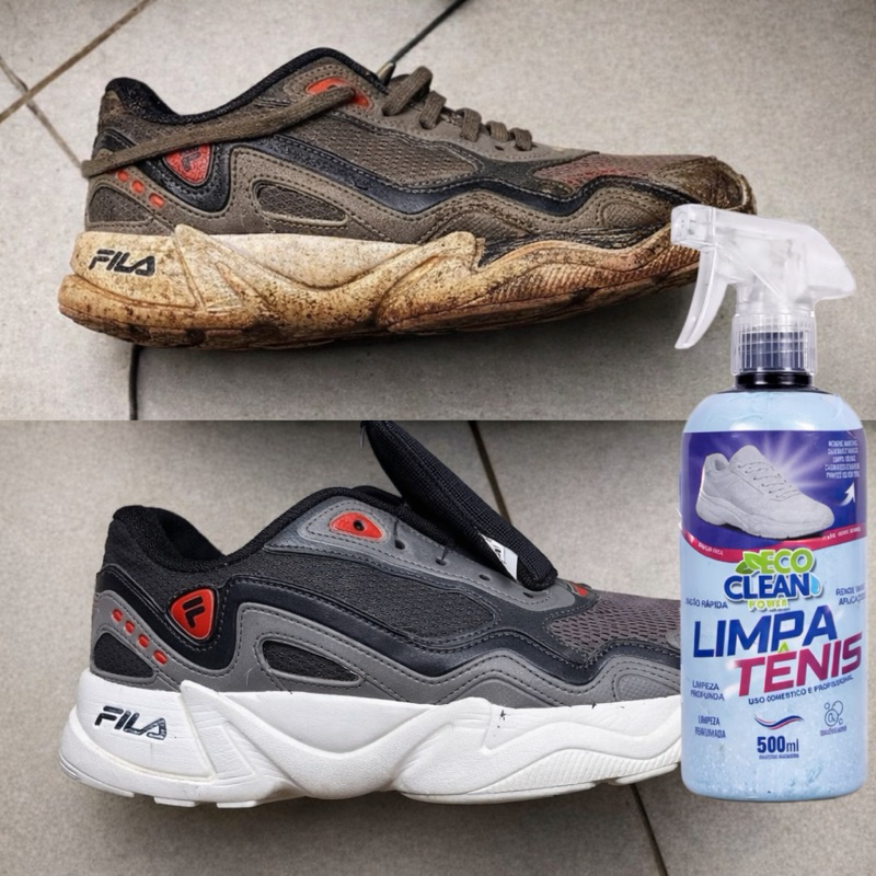 Limpa Tênis Spray Premium Eco Clean Power Limpeza