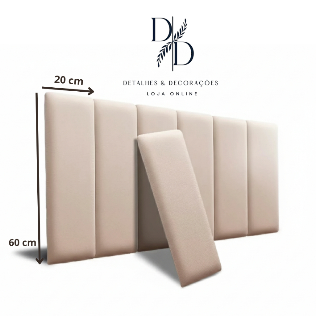 Cabeceira de Cama Box Completa 60X20 – Para 
