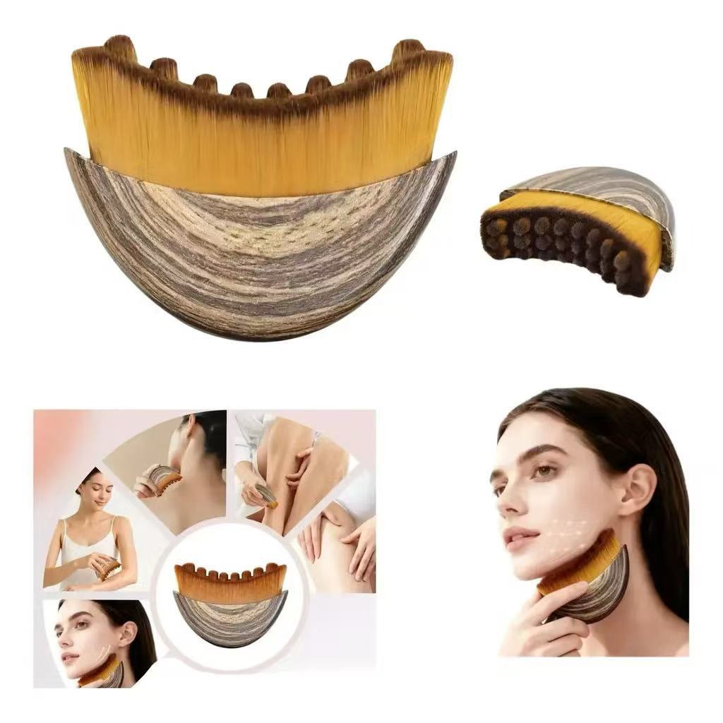 Escova Facial Massageadora Para Drenagem Linfátic