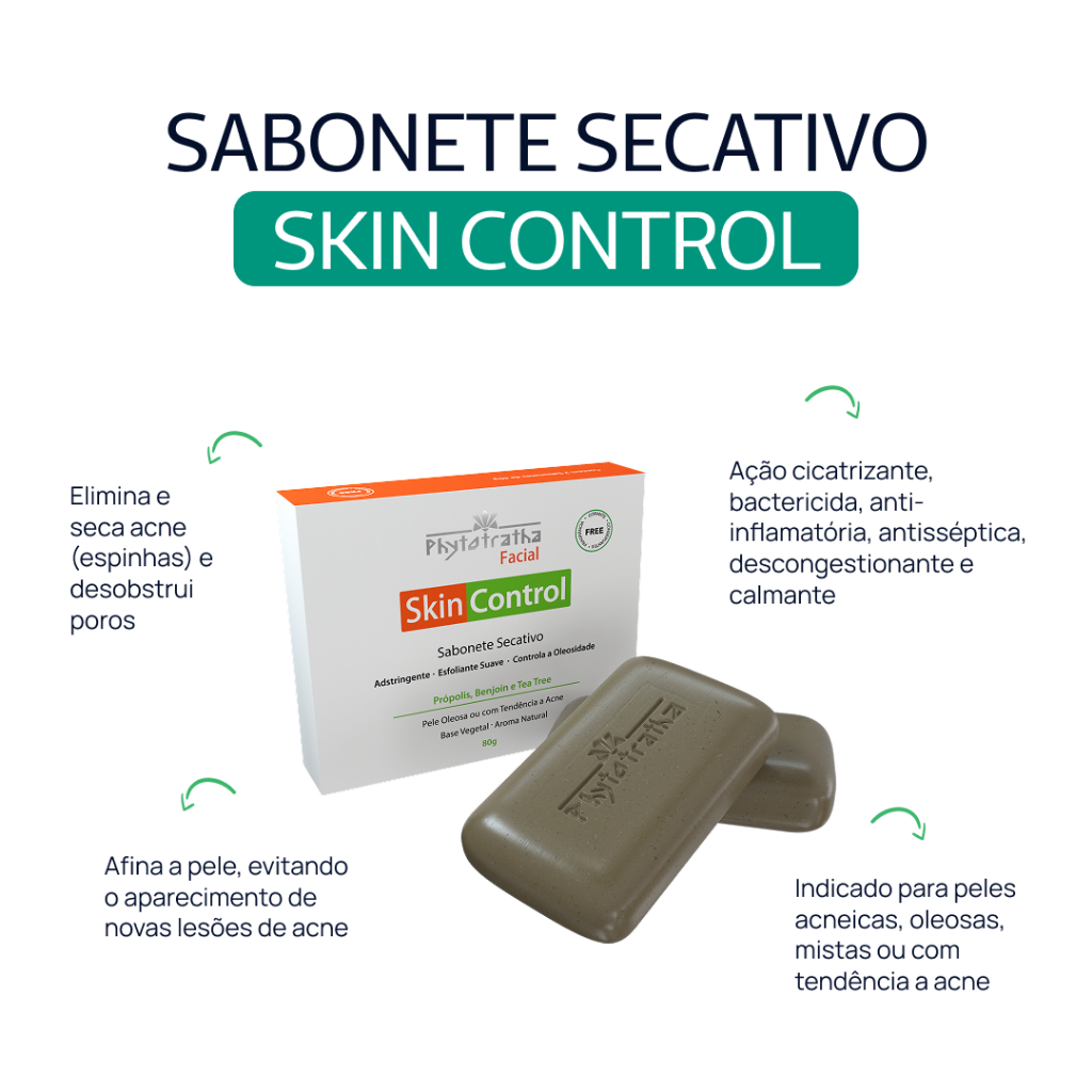 Sabonete Anti Oleosidade e Poros Dilatados em barr