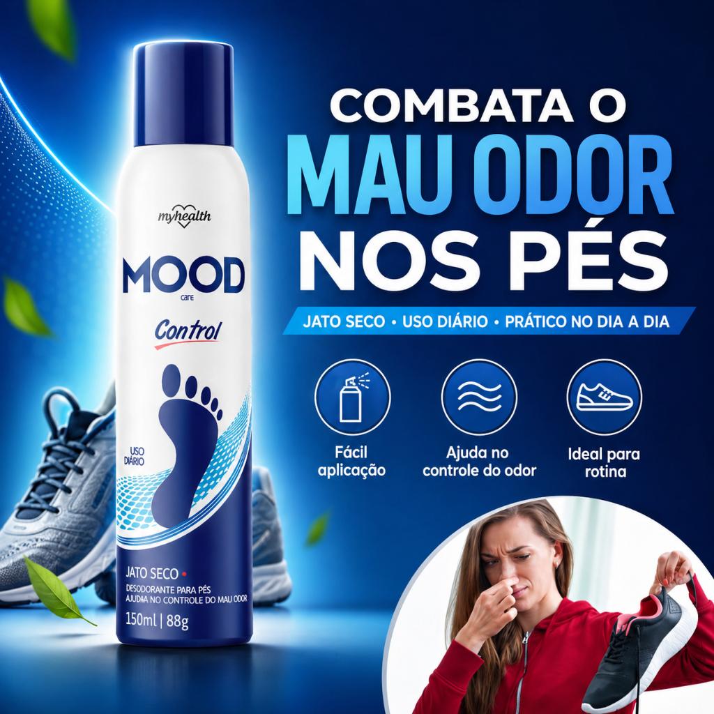 Desodorante para Pés Masculino Mood 150ml Jato Se