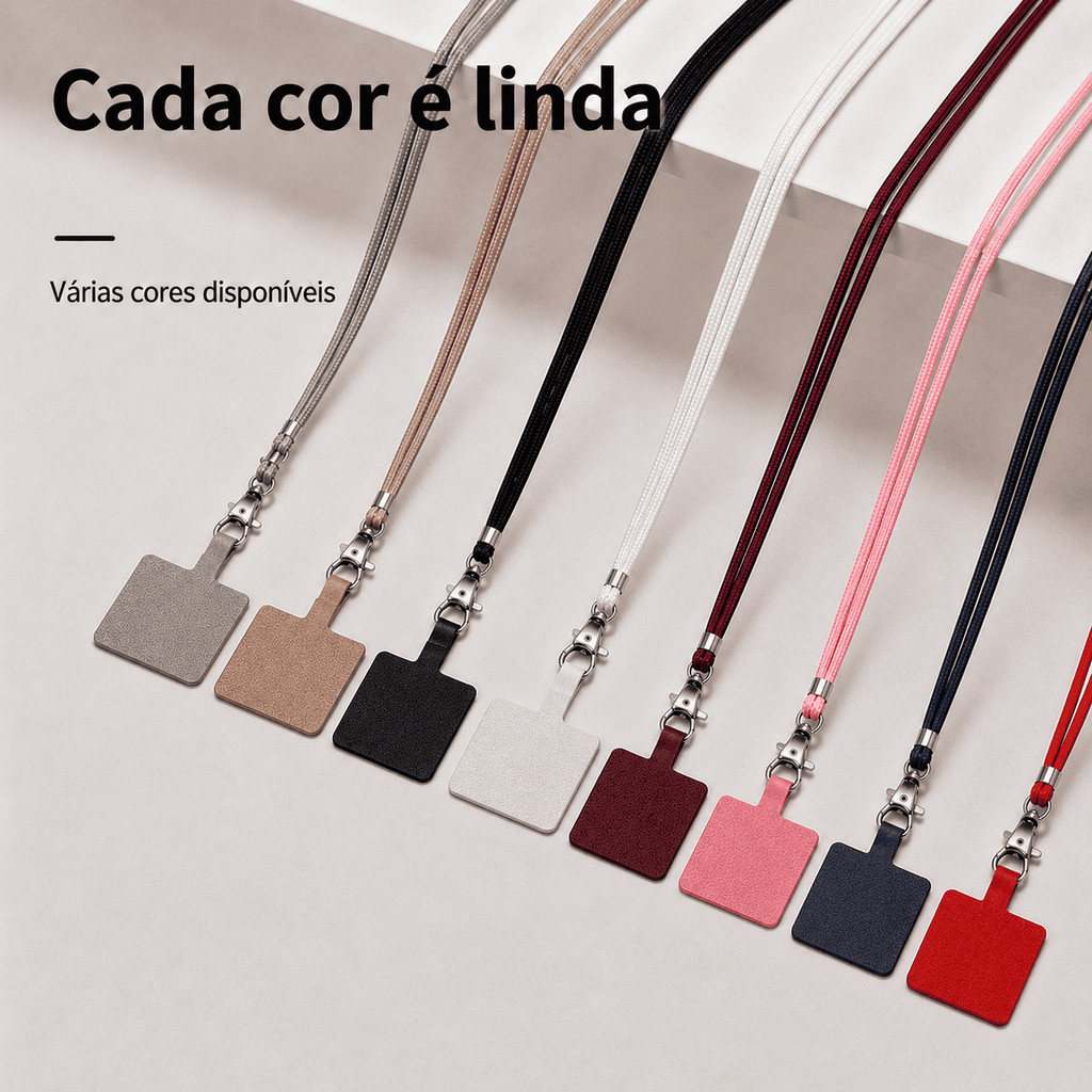 Cordão para Celular Ajustável Crossbody  Alça R