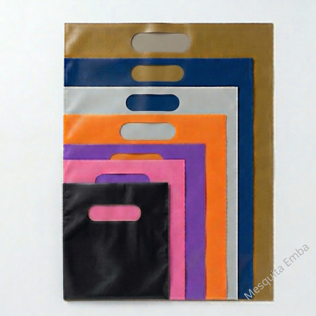 50 Sacolas Plásticas – 16X20 / 20X30 / 25X3