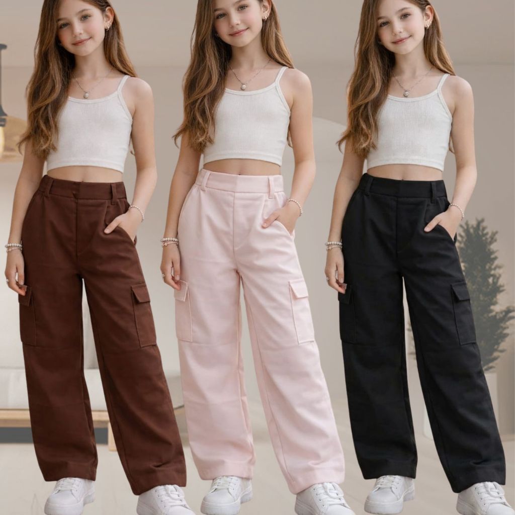 Calça Alfaiataria Juvenil menina 6 aos 16 anos  o
