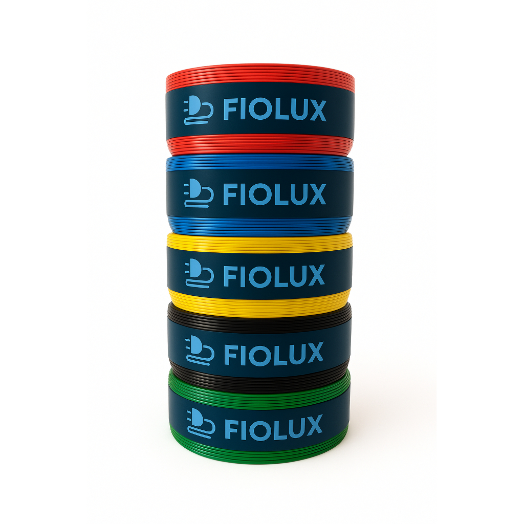 Fio 2,5mm Cabo Flexível Rolo 100m Metros 750v Cer