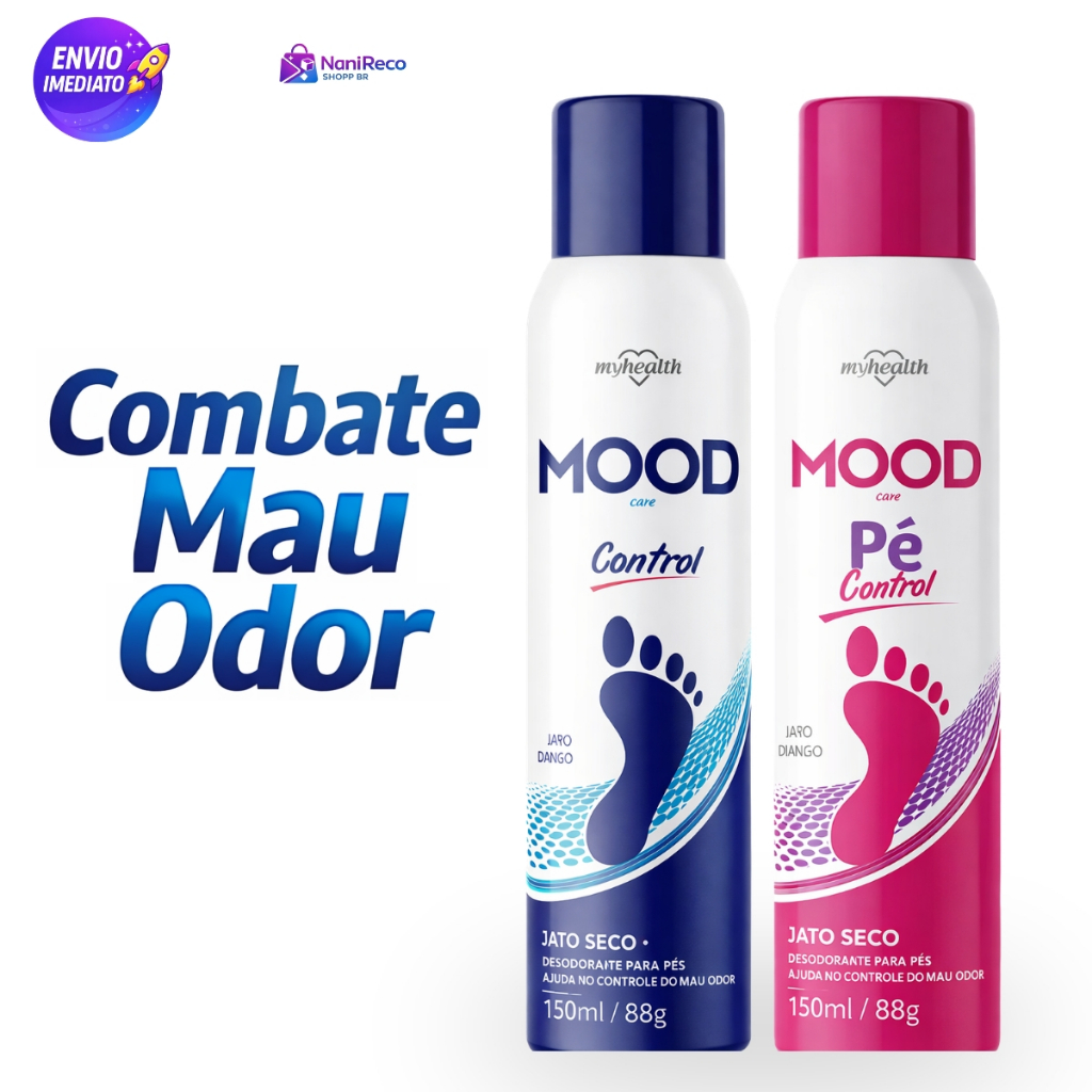 Desodorante para Pés Spray Mood Care Control 150m