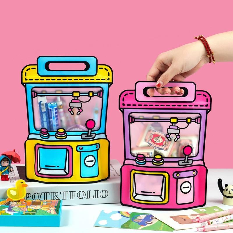 KIT10 Saco selado em forma de mochila de cartoon, 