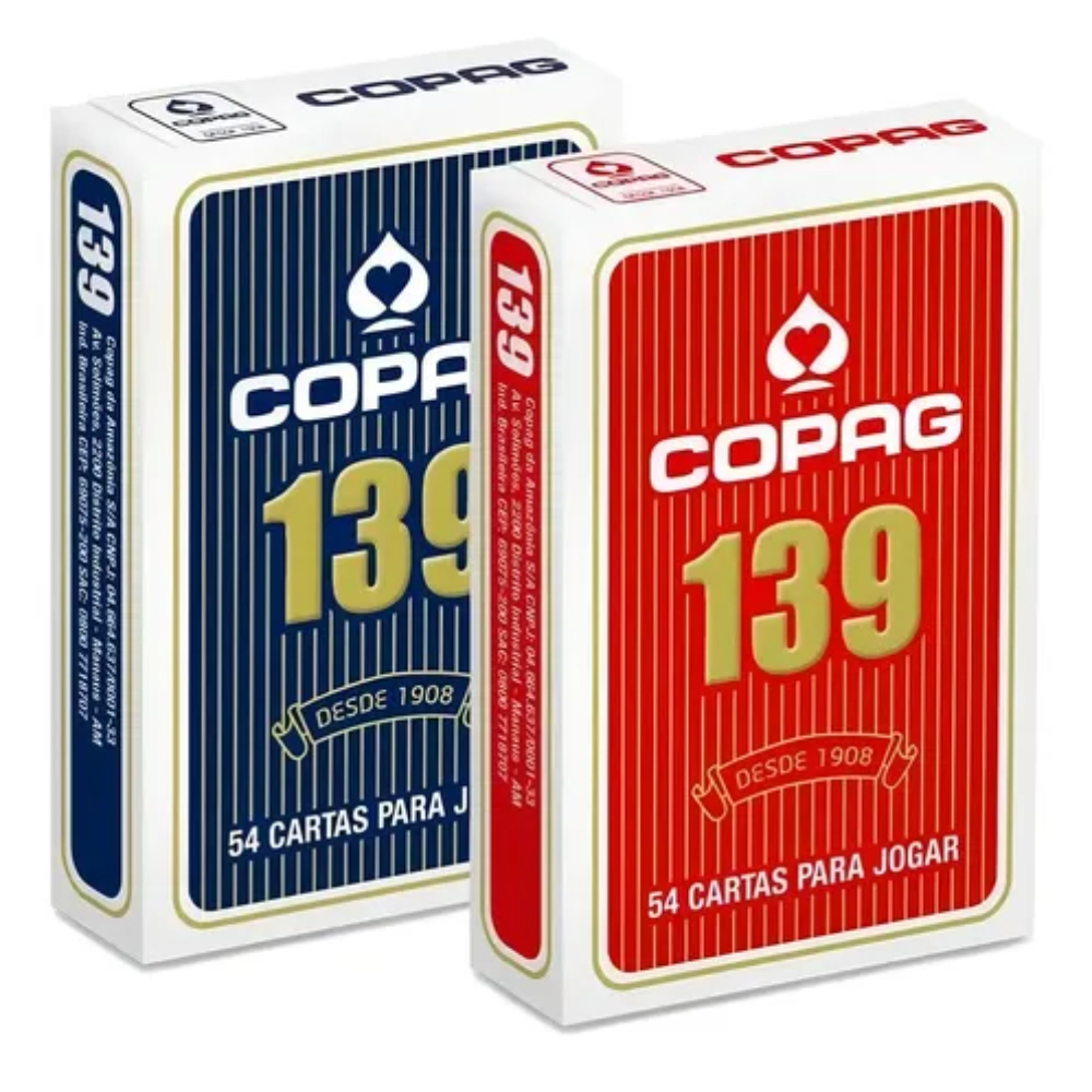 Baralhos Copag 139 Jogo de Cartas Família com 54 