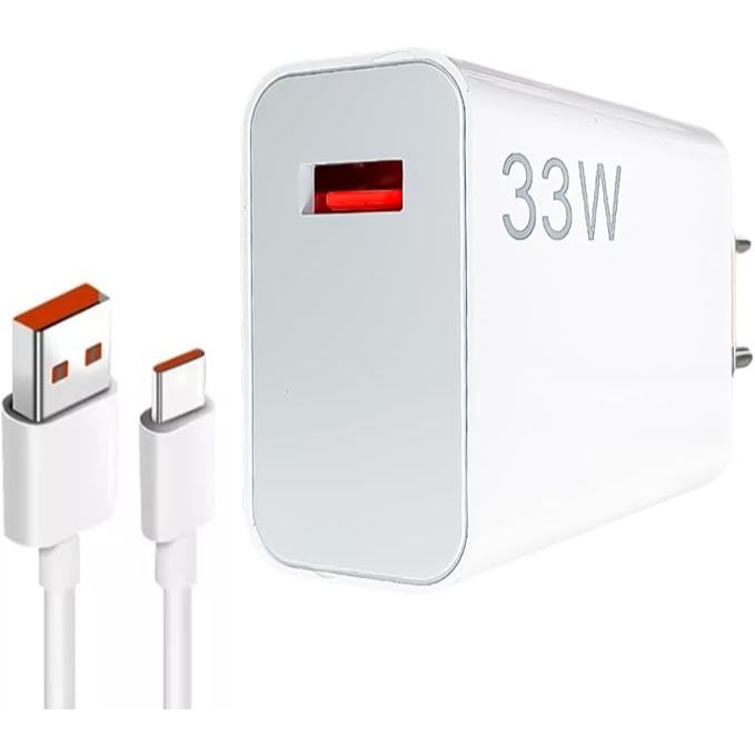 KIT Car Carregador quick charge 33W USB + Cabo Tip