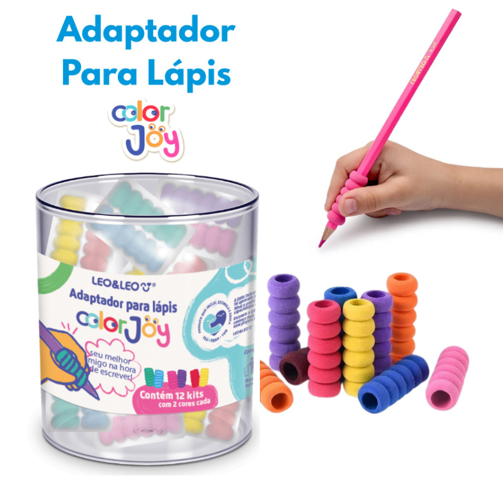 Kit Adaptador para Lápis Borracha / Silicone para