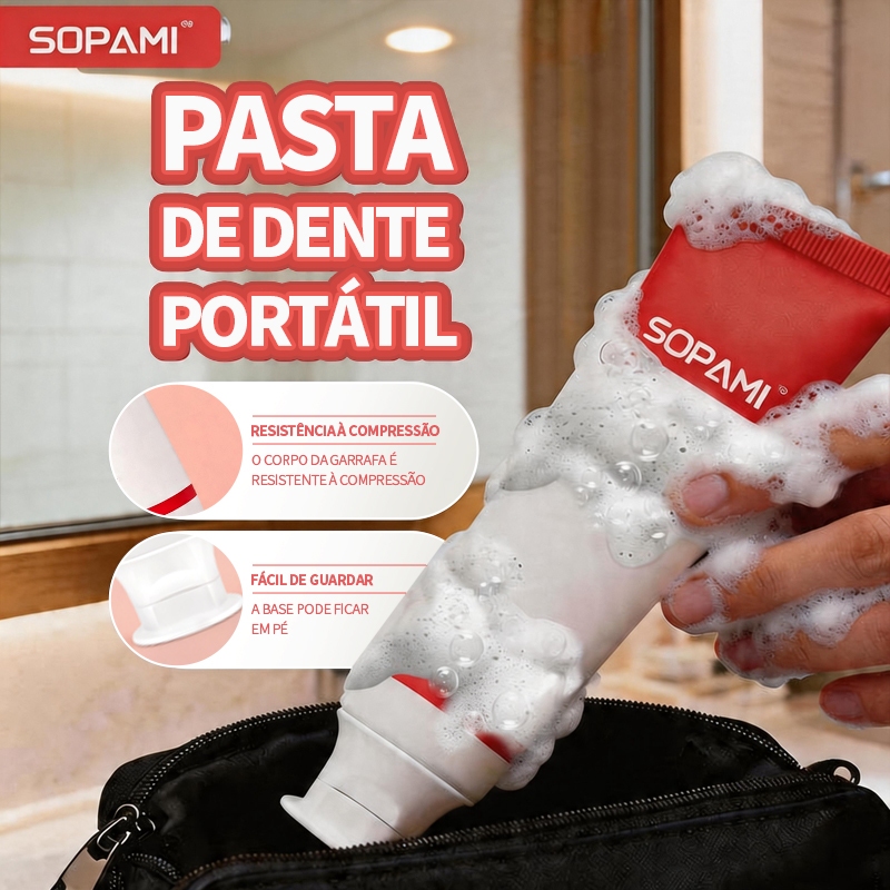 SOPAMI SP7 Pro Pasta de Dente Portátil 120g ̵